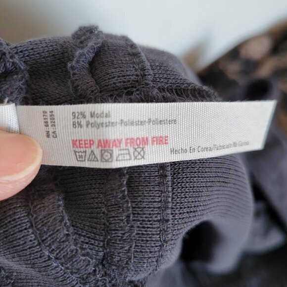 Free People Movement Pull On Long Back Into It Joggers Pants Washed Black Medium - Picture 15 of 17